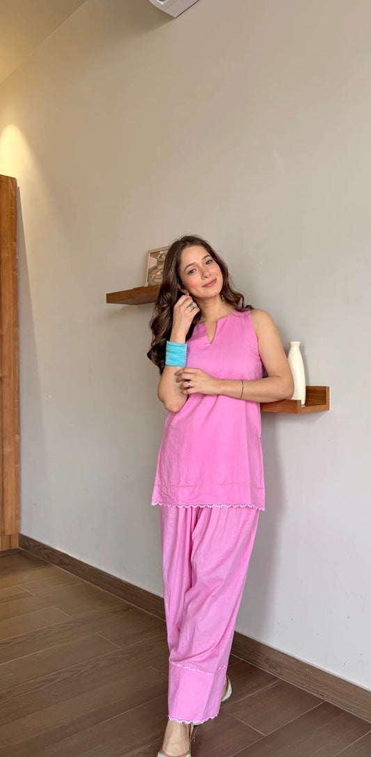 "Prisha" Cotton Farshi Salwar Set