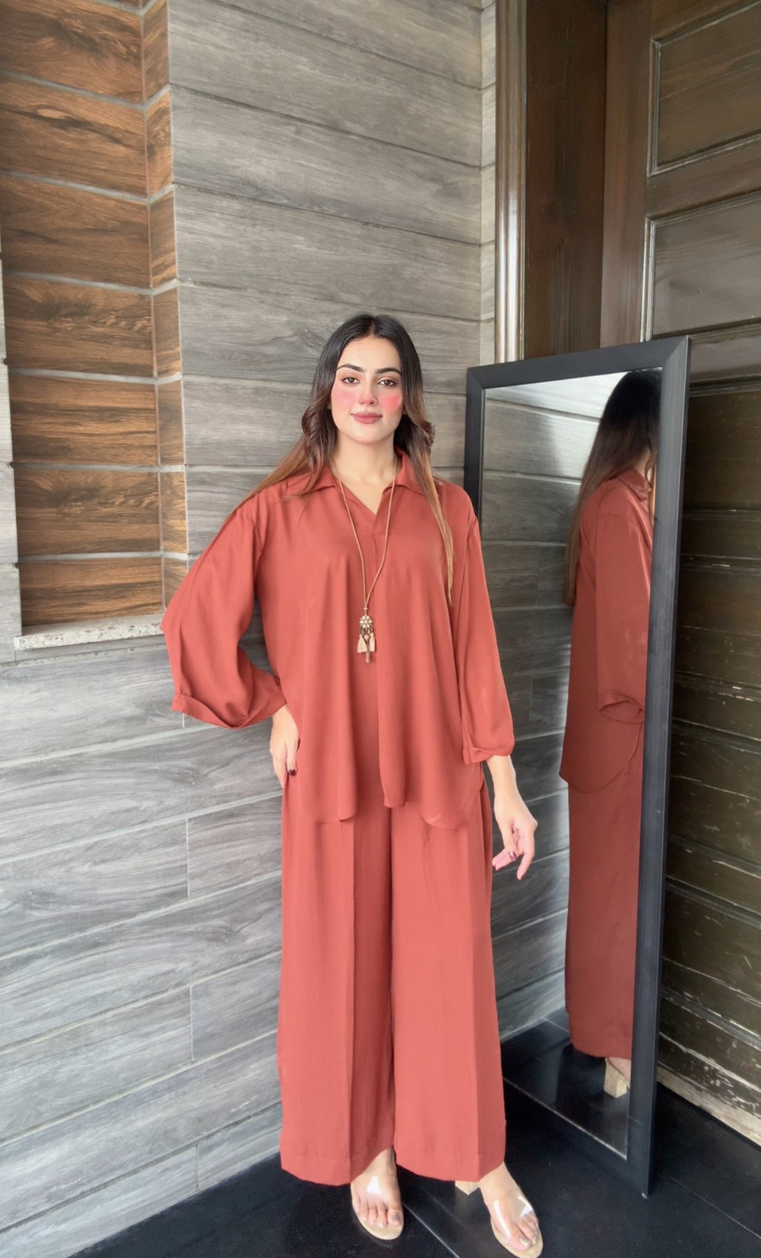 "Riva" — Premium Flowy Rayon Co-ord Set