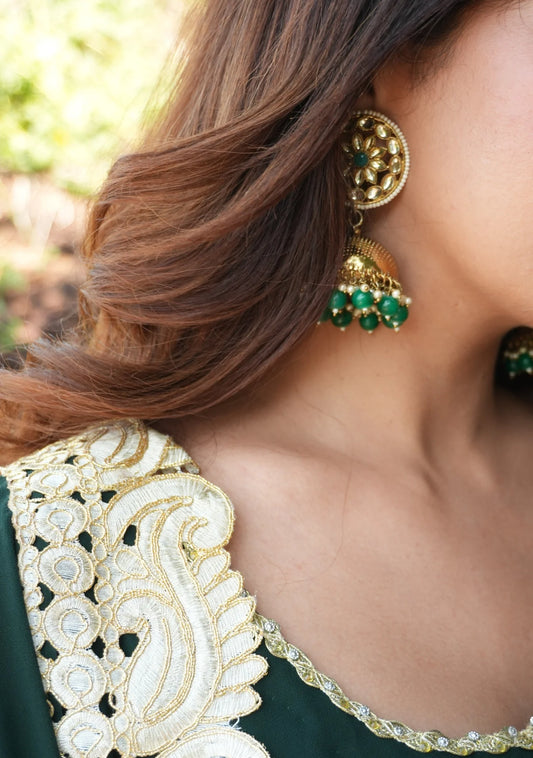 Noor Regal Georgette Anarkali Suit Set