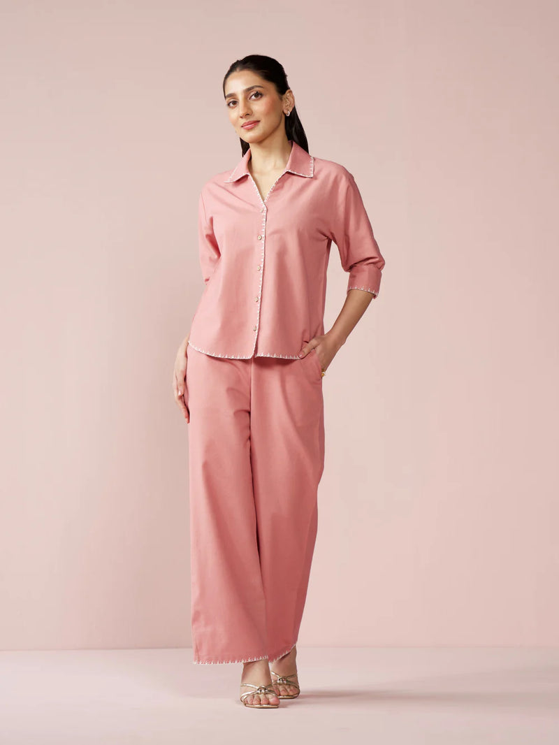 Honey Grace Embroidery  Co-Ord Set