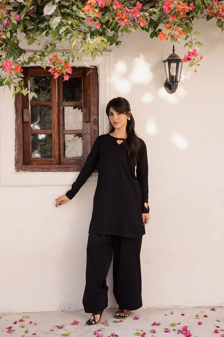 "Ruh" - Premium Flowy Tunic & Wide-Leg Palazzo Co-ord Set