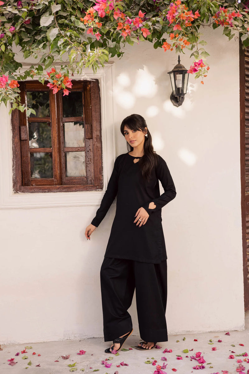 "Ruh" - Premium Flowy Tunic & Wide-Leg Palazzo Co-ord Set