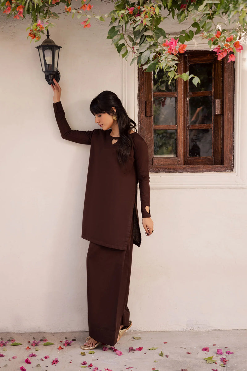 "Ruh" - Premium Flowy Tunic & Wide-Leg Palazzo Co-ord Set