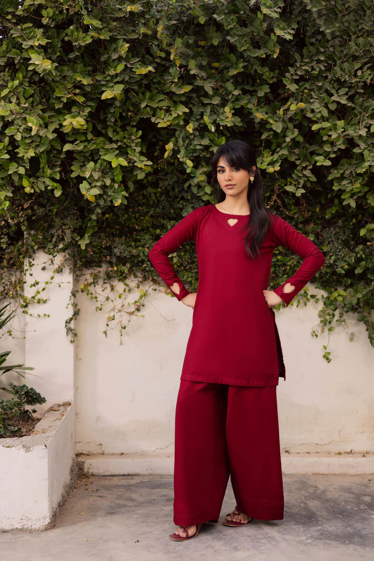 "Ruh" - Premium Flowy Tunic & Wide-Leg Palazzo Co-ord Set