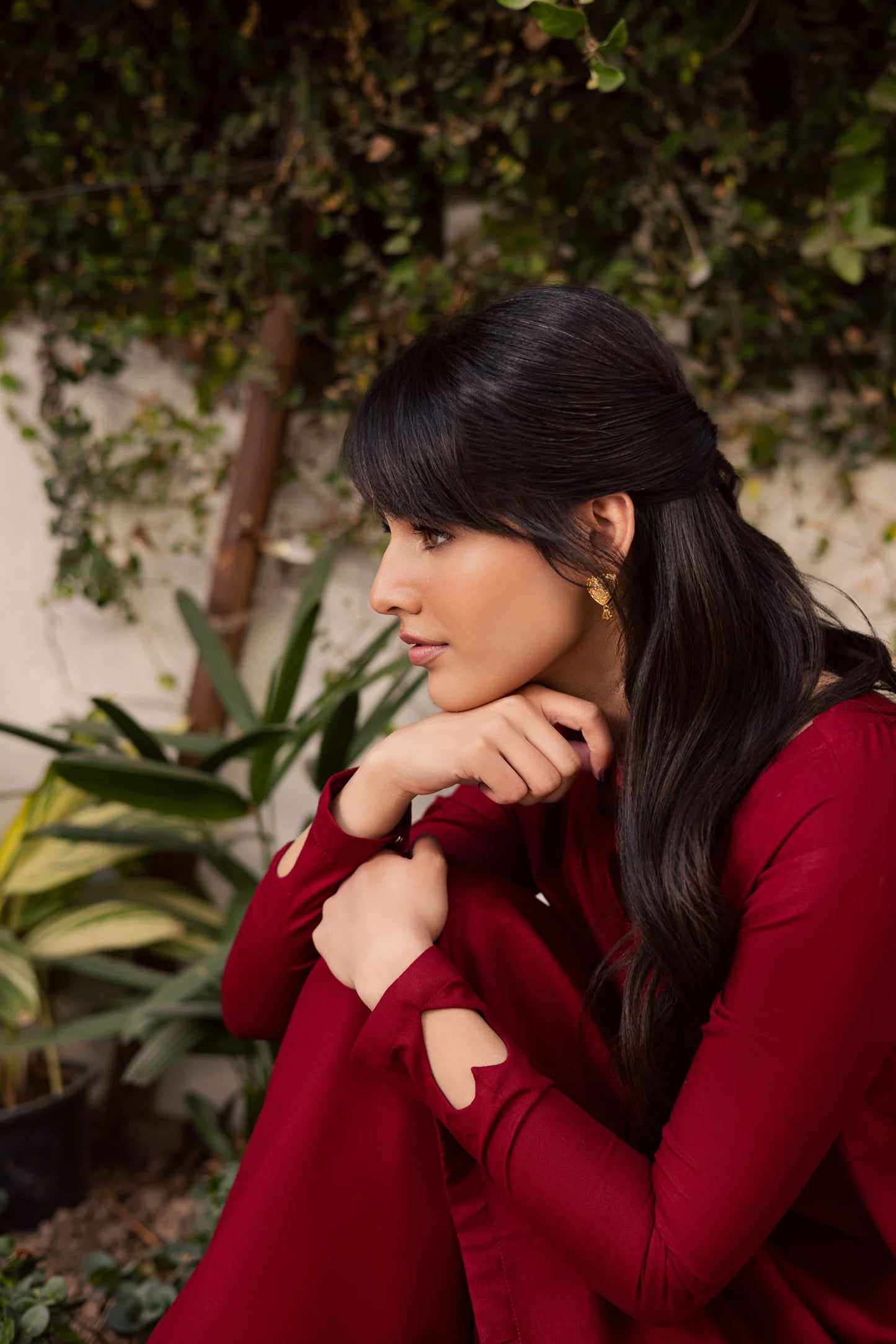 "Ruh" - Premium Flowy Tunic & Wide-Leg Palazzo Co-ord Set