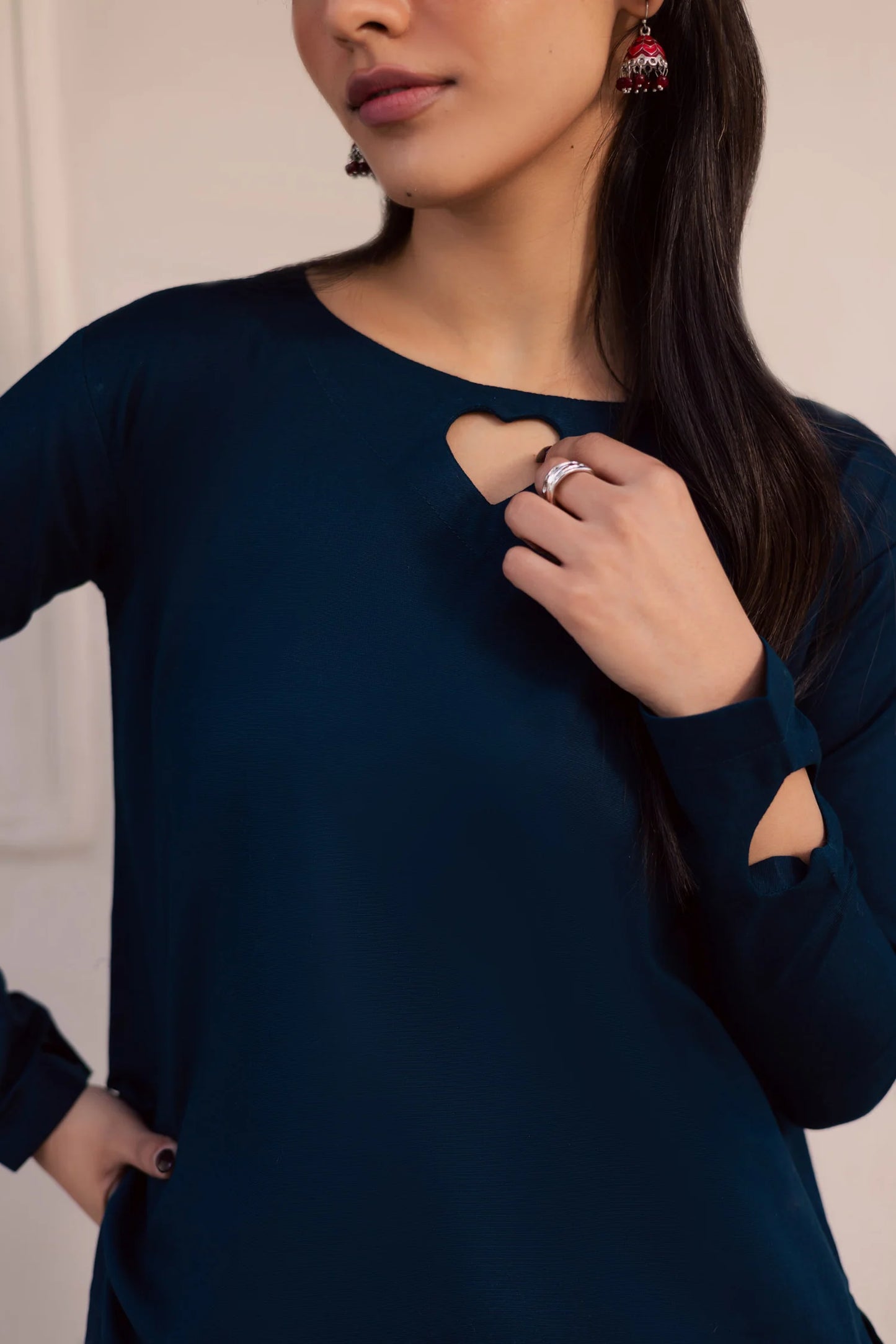 "Ruh" - Premium Flowy Tunic & Wide-Leg Palazzo Co-ord Set