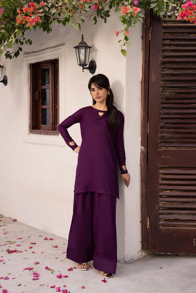 "Ruh" - Premium Flowy Tunic & Wide-Leg Palazzo Co-ord Set