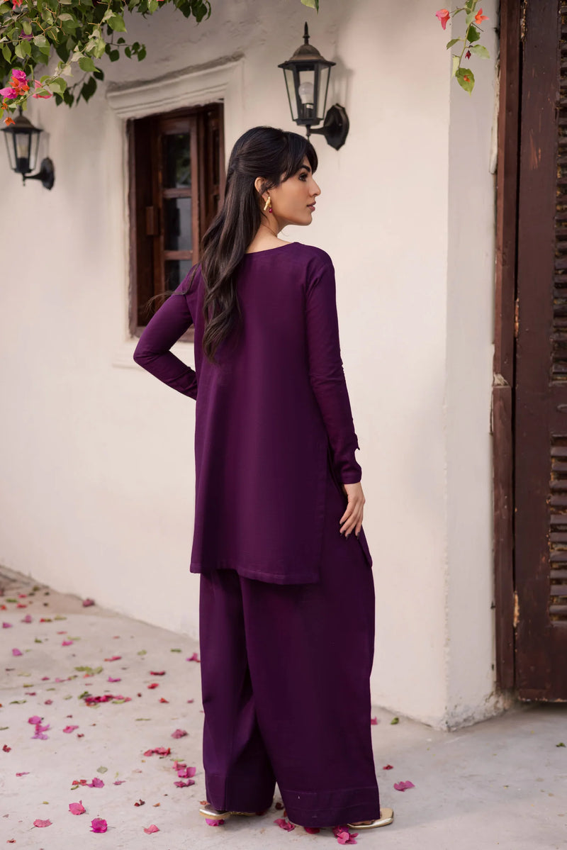 "Ruh" - Premium Flowy Tunic & Wide-Leg Palazzo Co-ord Set