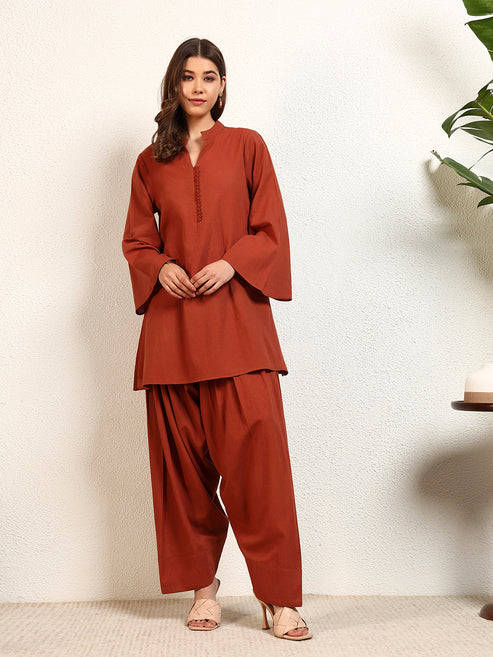 Copper Grace Kurta Set
