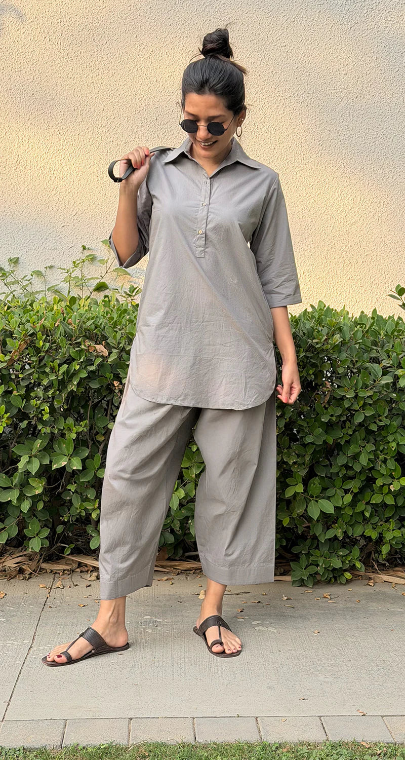 "Kiara" — Premium Cotton Poplin Co-ord Set