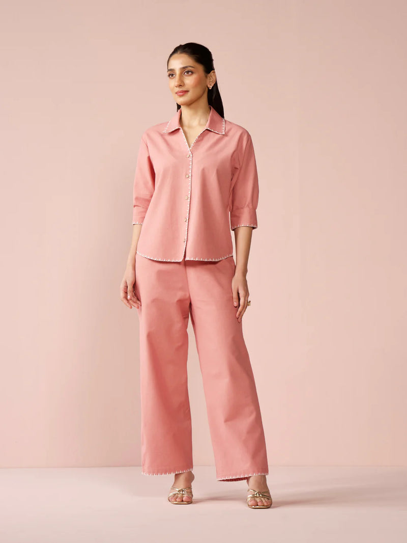 Honey Grace Embroidery  Co-Ord Set