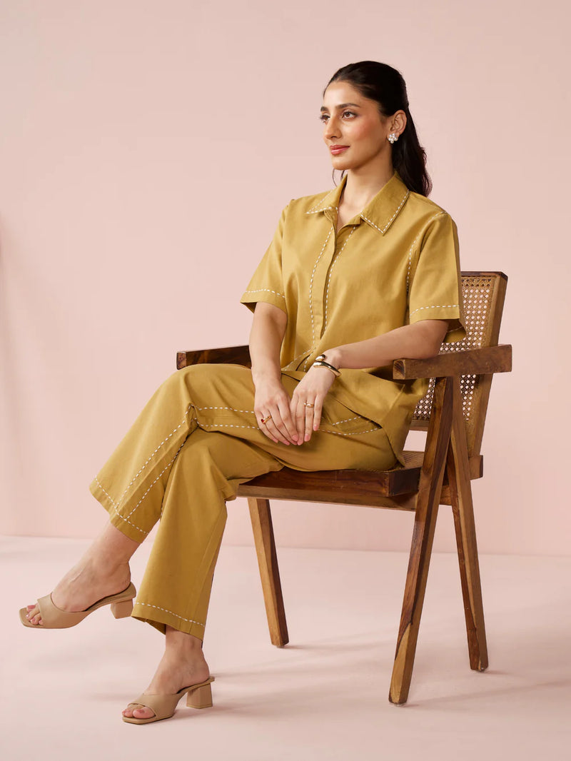 Honey Grace Embroidery  Co-Ord Set