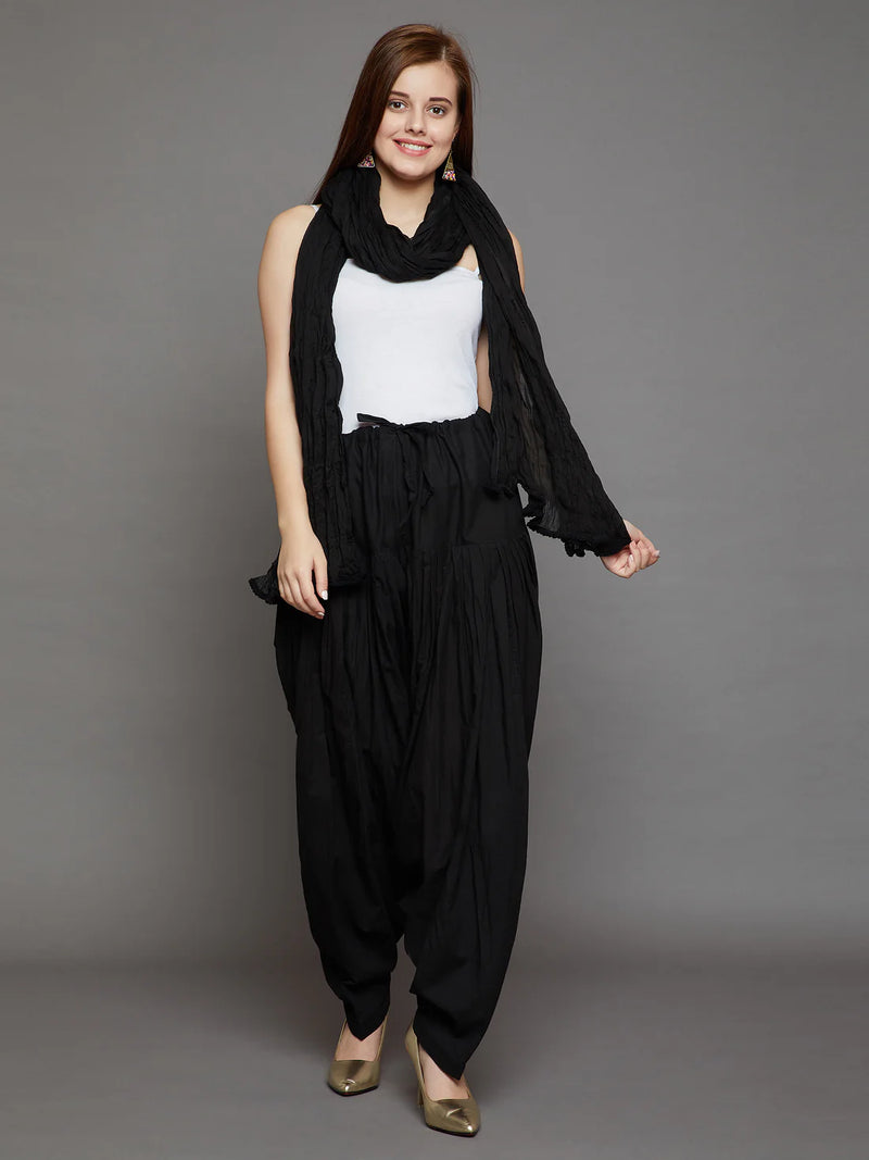 Black Cotton Patiala
