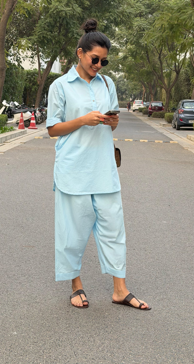 "Kiara" — Premium Cotton Poplin Co-ord Set