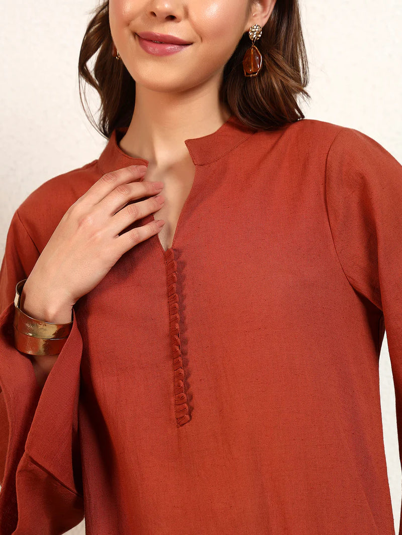 Copper Grace Kurta Set