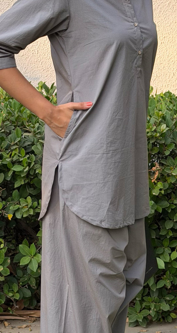 "Kiara" — Premium Cotton Poplin Co-ord Set