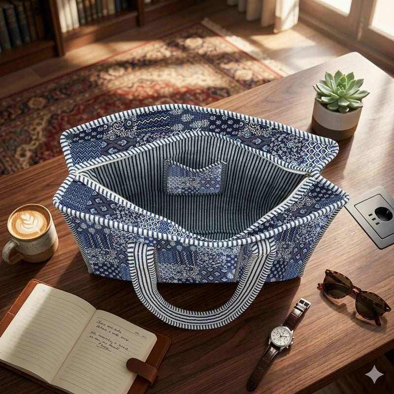 "Aabroo" Artisan Tote Bag