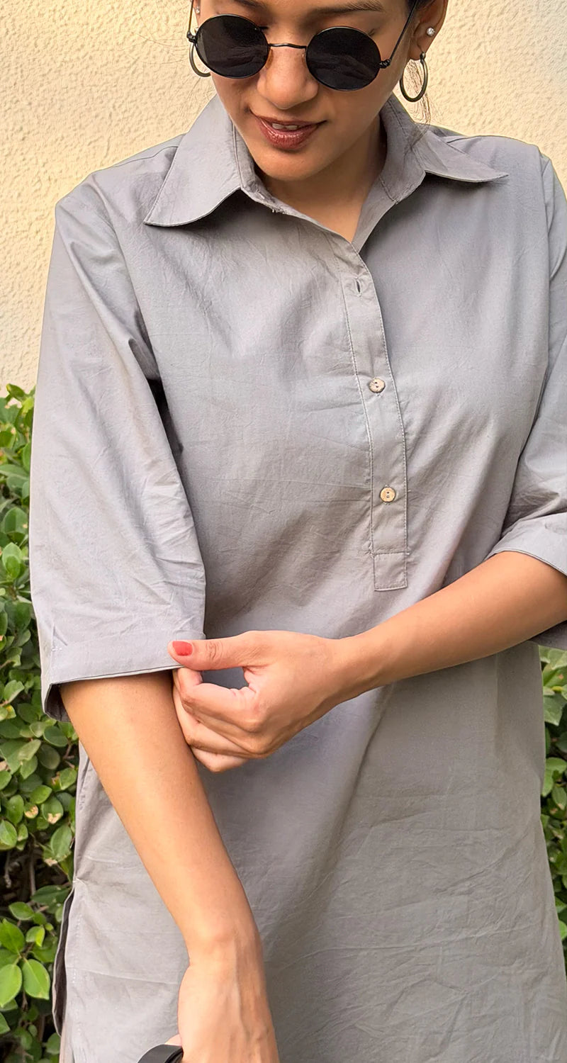 "Kiara" — Premium Cotton Poplin Co-ord Set