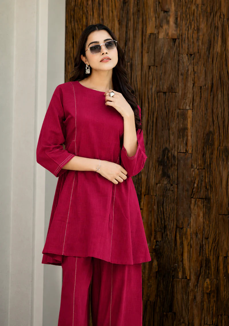 Hazel Harmony Farshi Salwar  Set