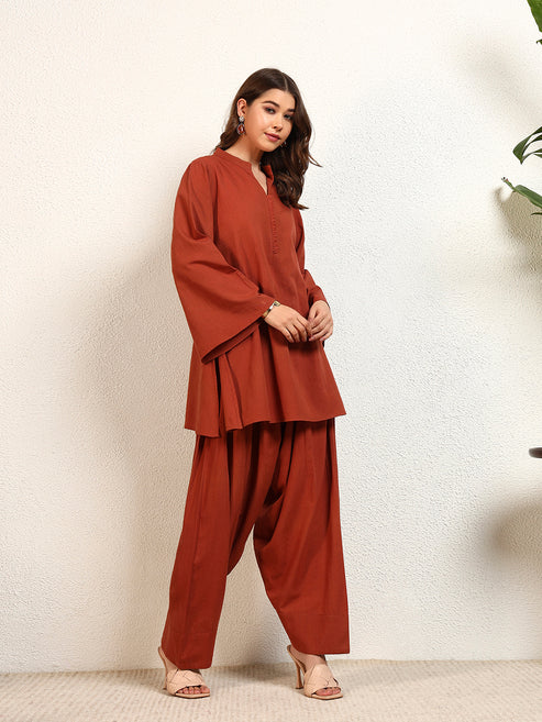 Copper Grace Kurta Set