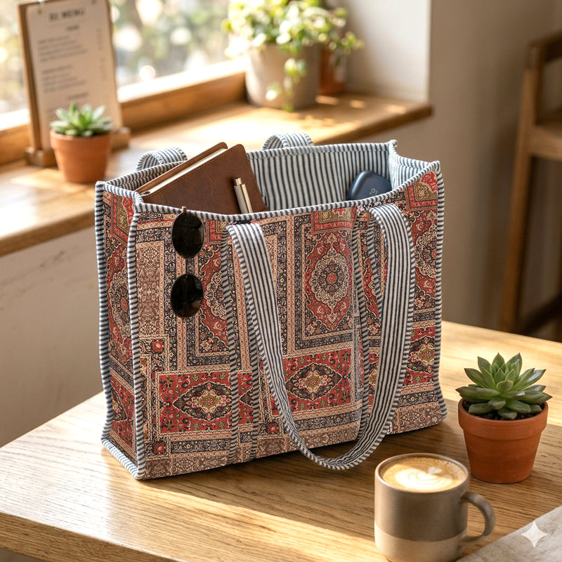 "Aabroo" Artisan Tote Bag