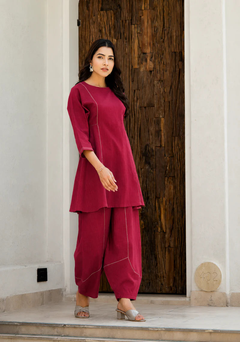 Hazel Harmony Farshi Salwar  Set