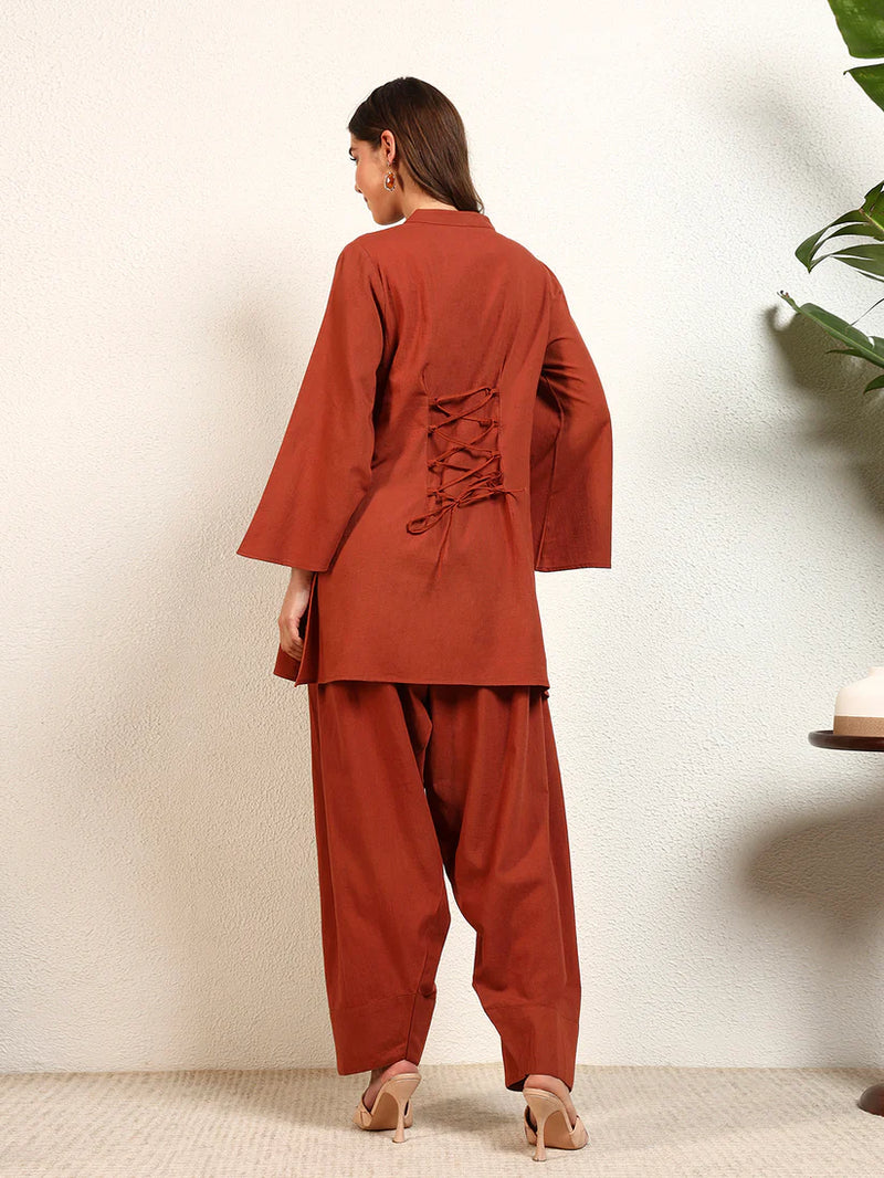 Copper Grace Kurta Set