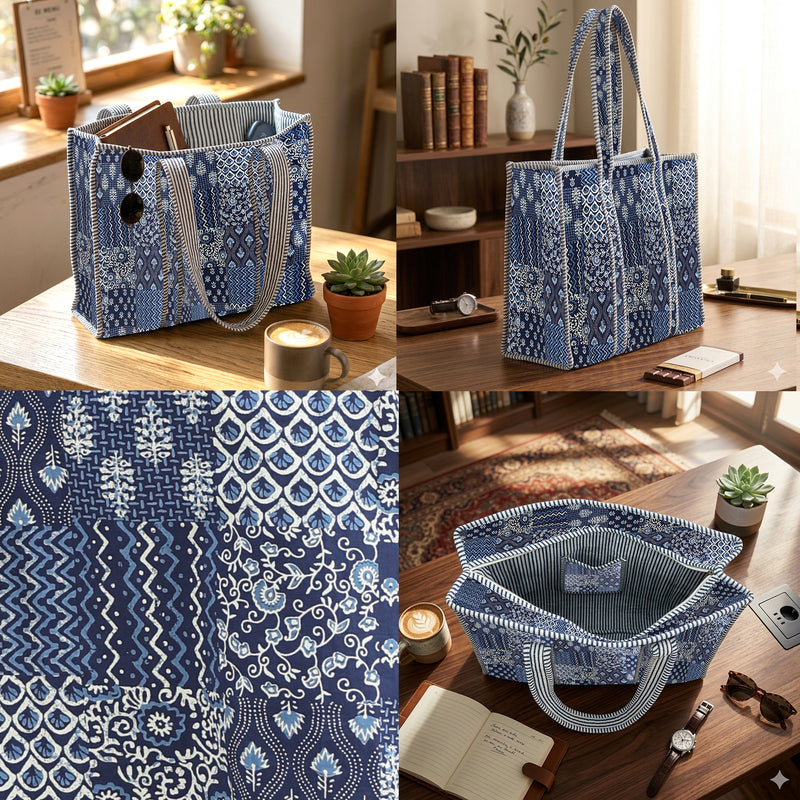 "Aabroo" Artisan Tote Bag