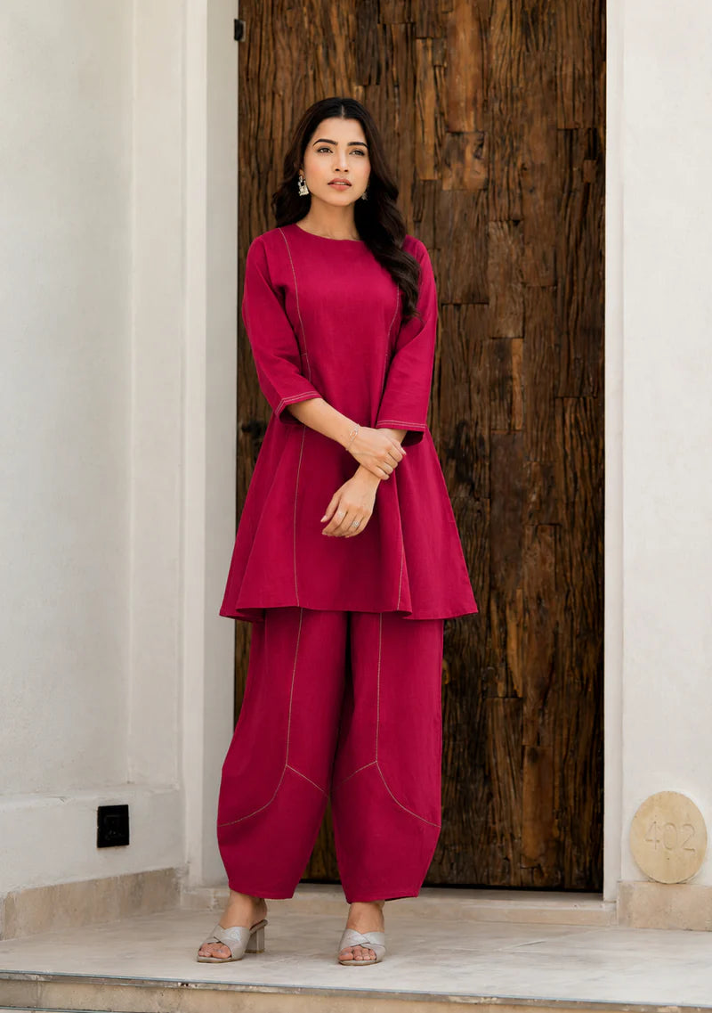 Hazel Harmony Farshi Salwar  Set