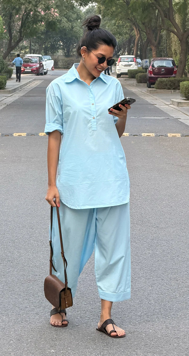 "Kiara" — Premium Cotton Poplin Co-ord Set