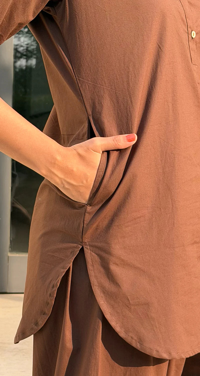 "Kiara" — Premium Cotton Poplin Co-ord Set