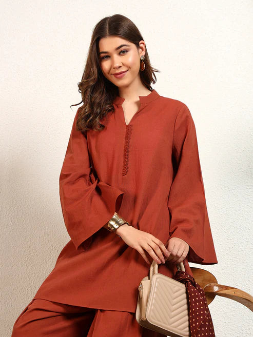 Copper Grace Kurta Set