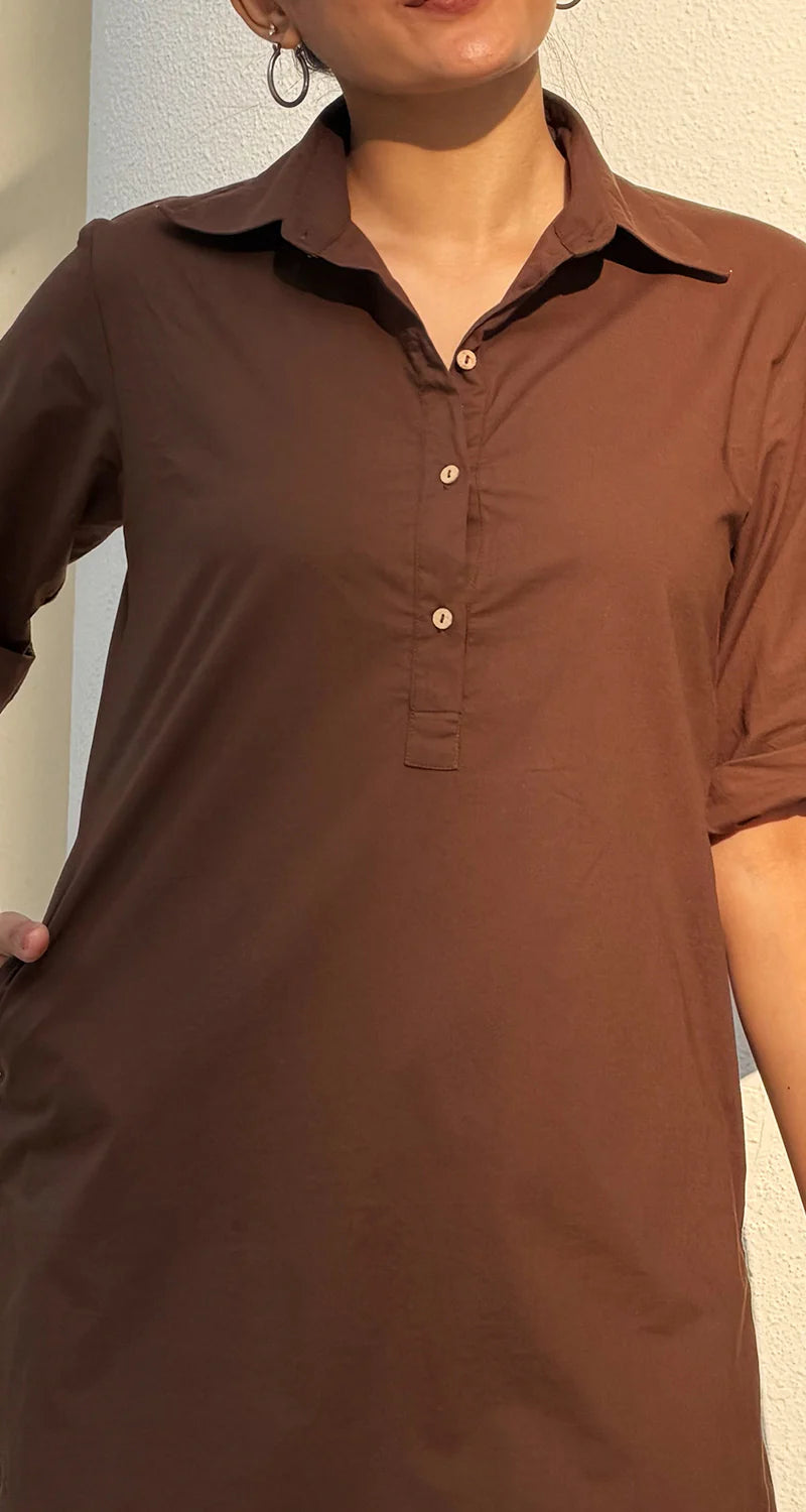 "Kiara" — Premium Cotton Poplin Co-ord Set