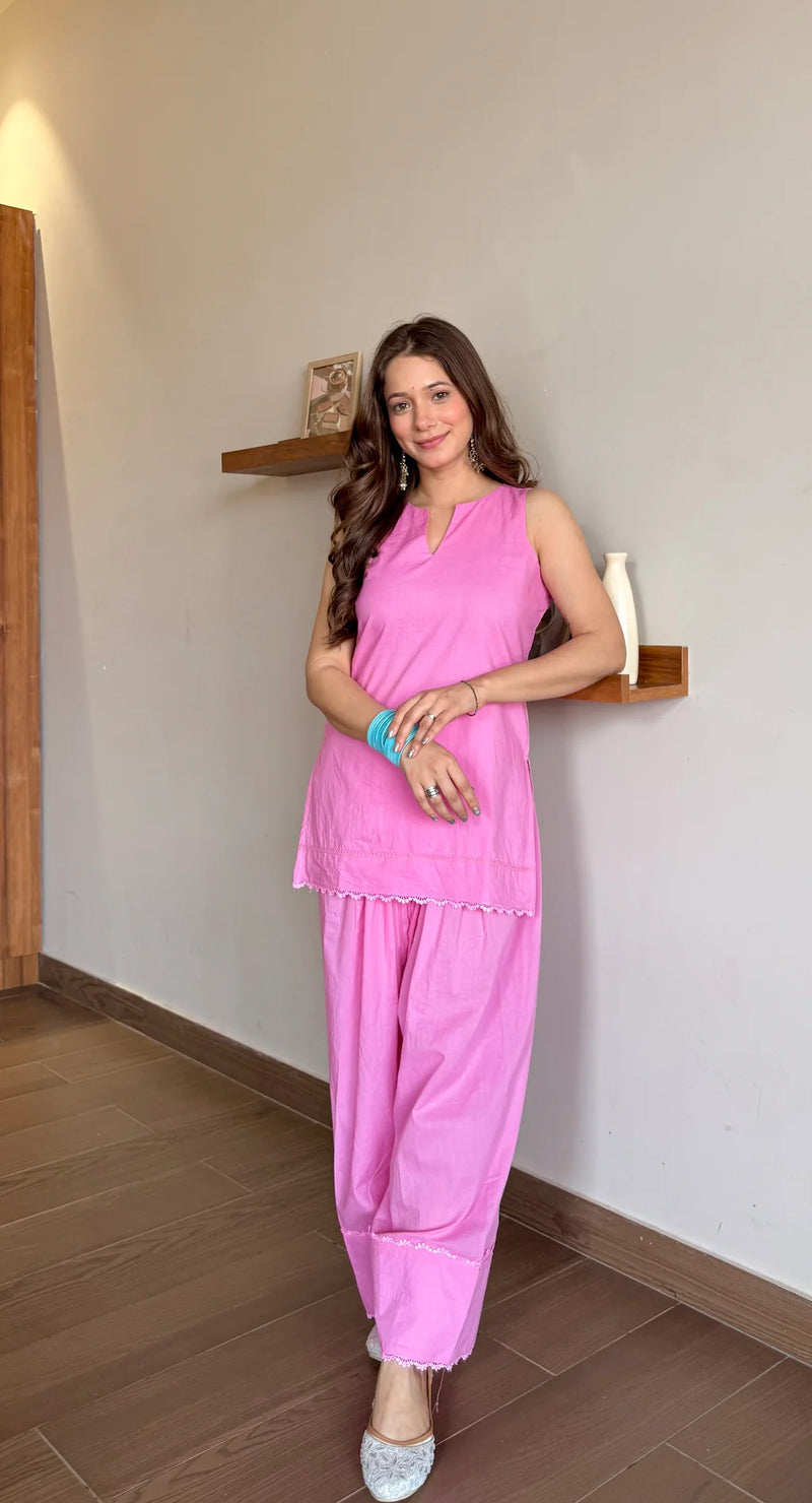 "Prisha" Cotton Farshi Salwar Set