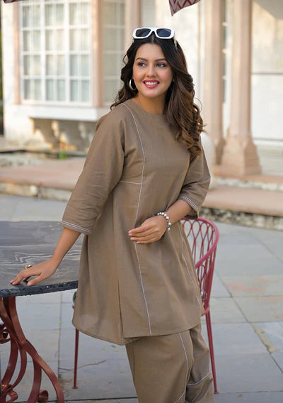 Hazel Harmony Farshi Salwar  Set