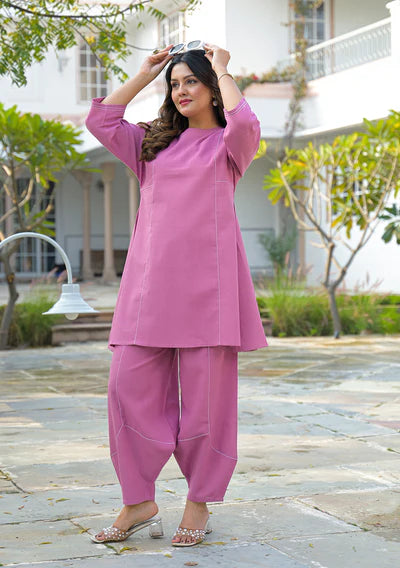 Hazel Harmony Farshi Salwar  Set