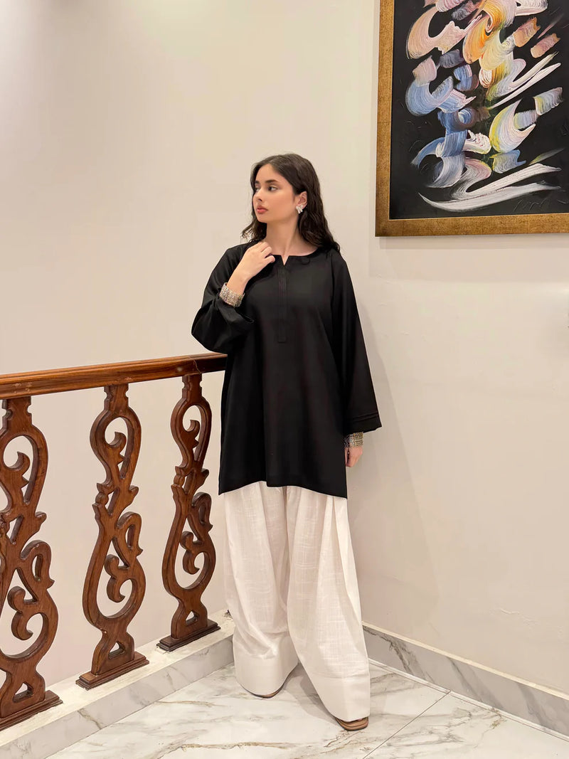Zeenat – Black Co-ord Set