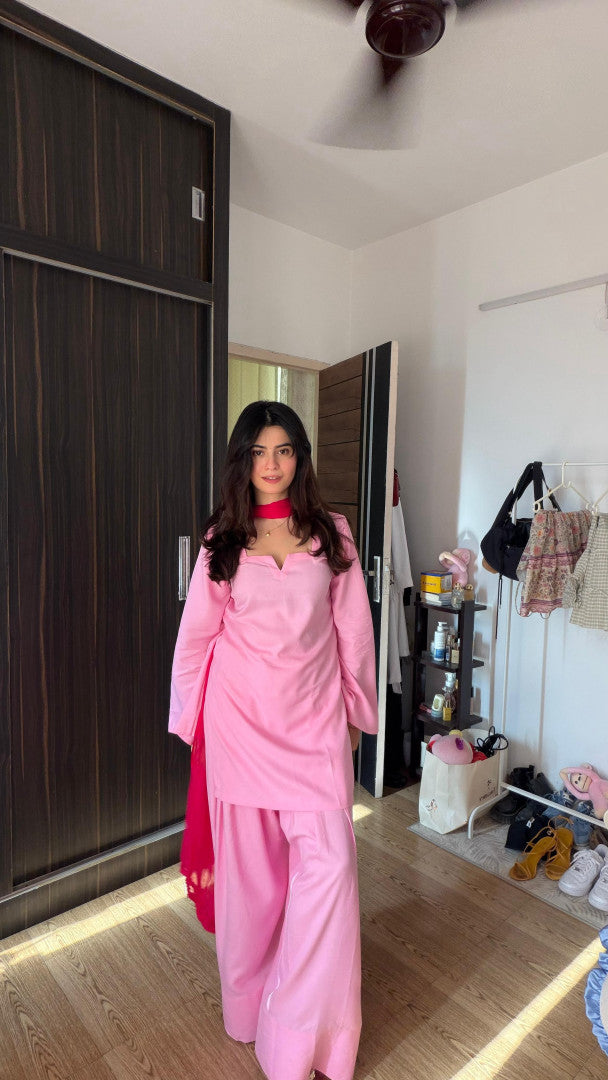 Pink Zehra Co-ord set| DHIRAI