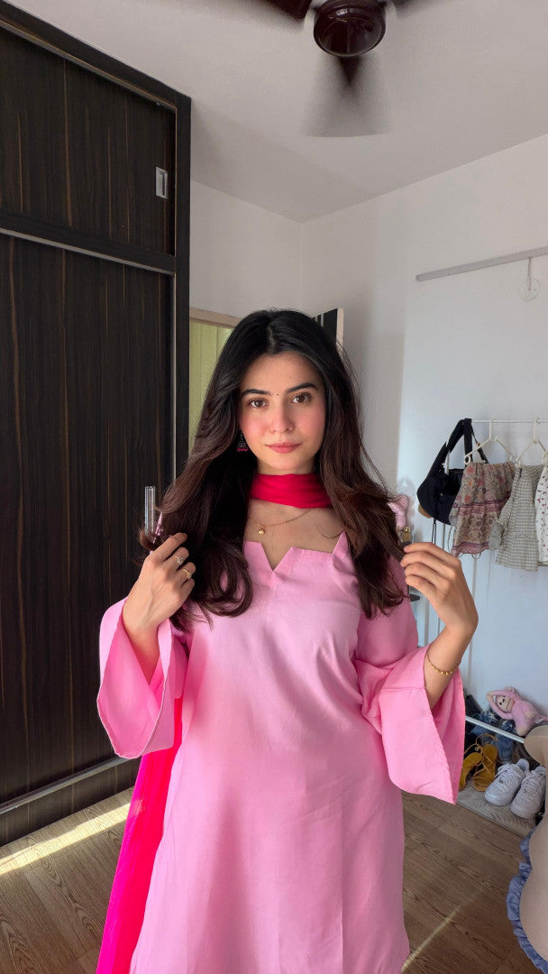 Pink Zehra Co-ord set| DHIRAI
