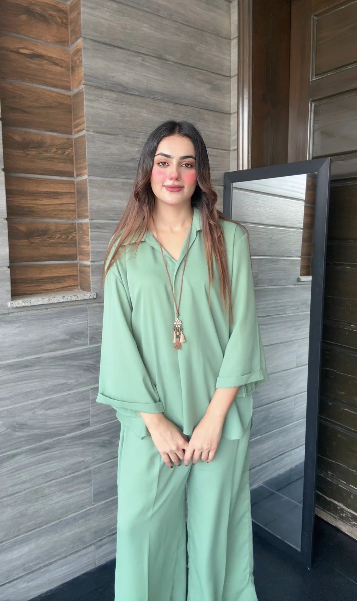 "Riva" — Premium Flowy Rayon Co-ord Set