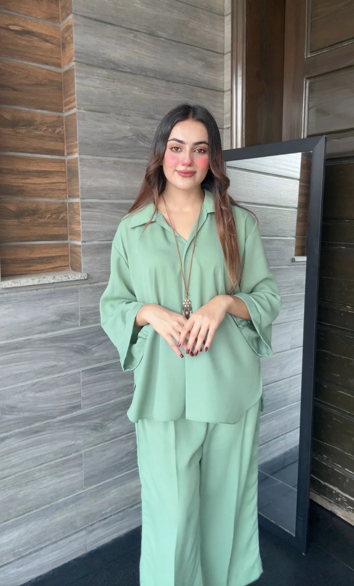 "Riva" — Premium Flowy Rayon Co-ord Set