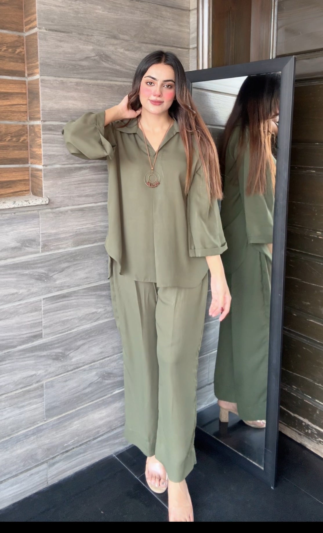 "Riva" — Premium Flowy Rayon Co-ord Set