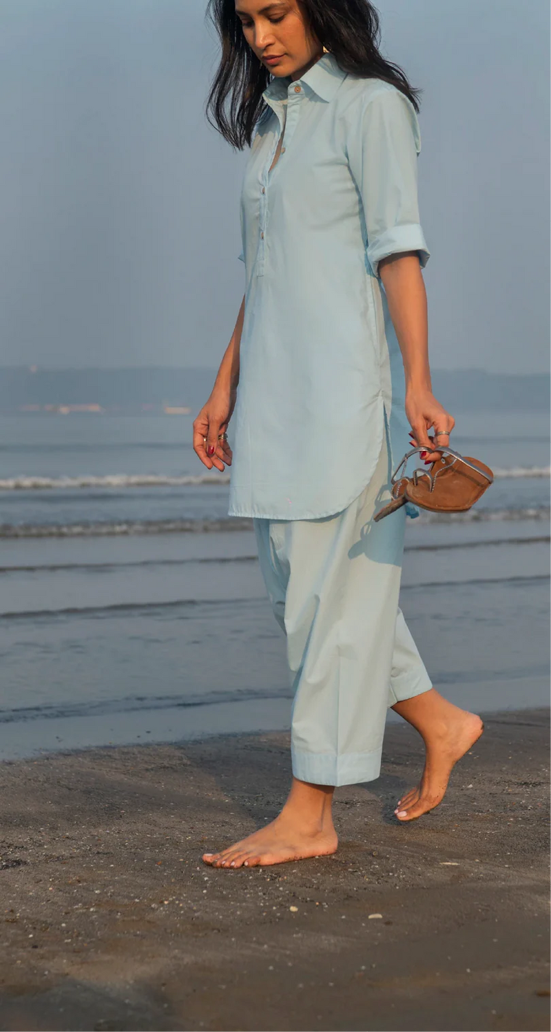 "Kiara" — Premium Cotton Poplin Co-ord Set