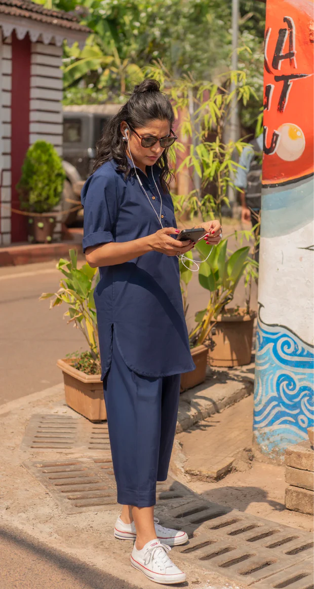 "Kiara" — Premium Cotton Poplin Co-ord Set
