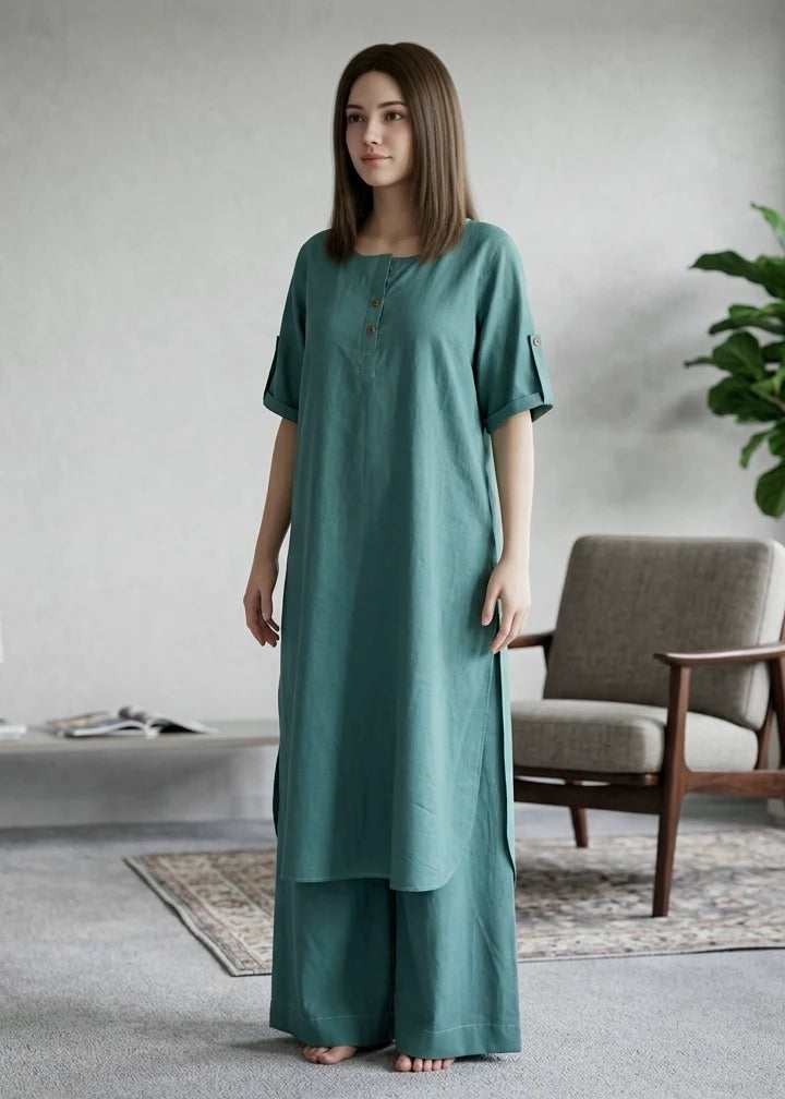 Celadon Grace Kurta Set