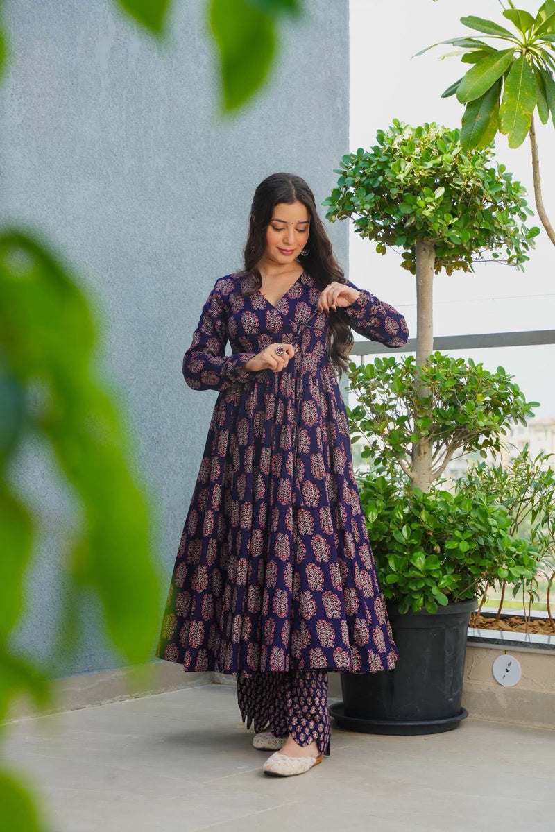 Raatgul & Neelakshi Angrakha Kurta Set