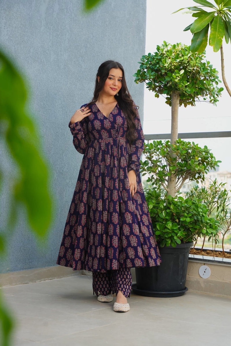 Raatgul & Neelakshi Angrakha Kurta Set