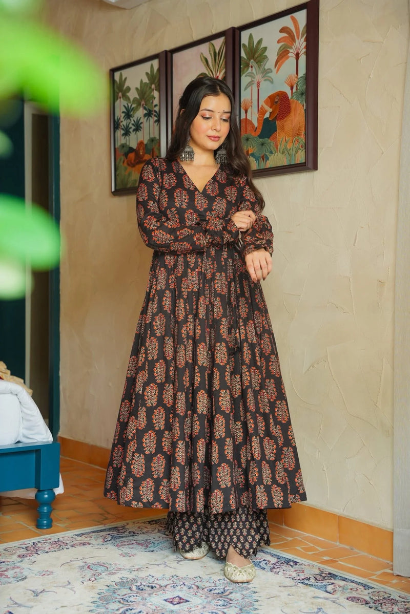 Raatgul & Neelakshi Angrakha Kurta Set