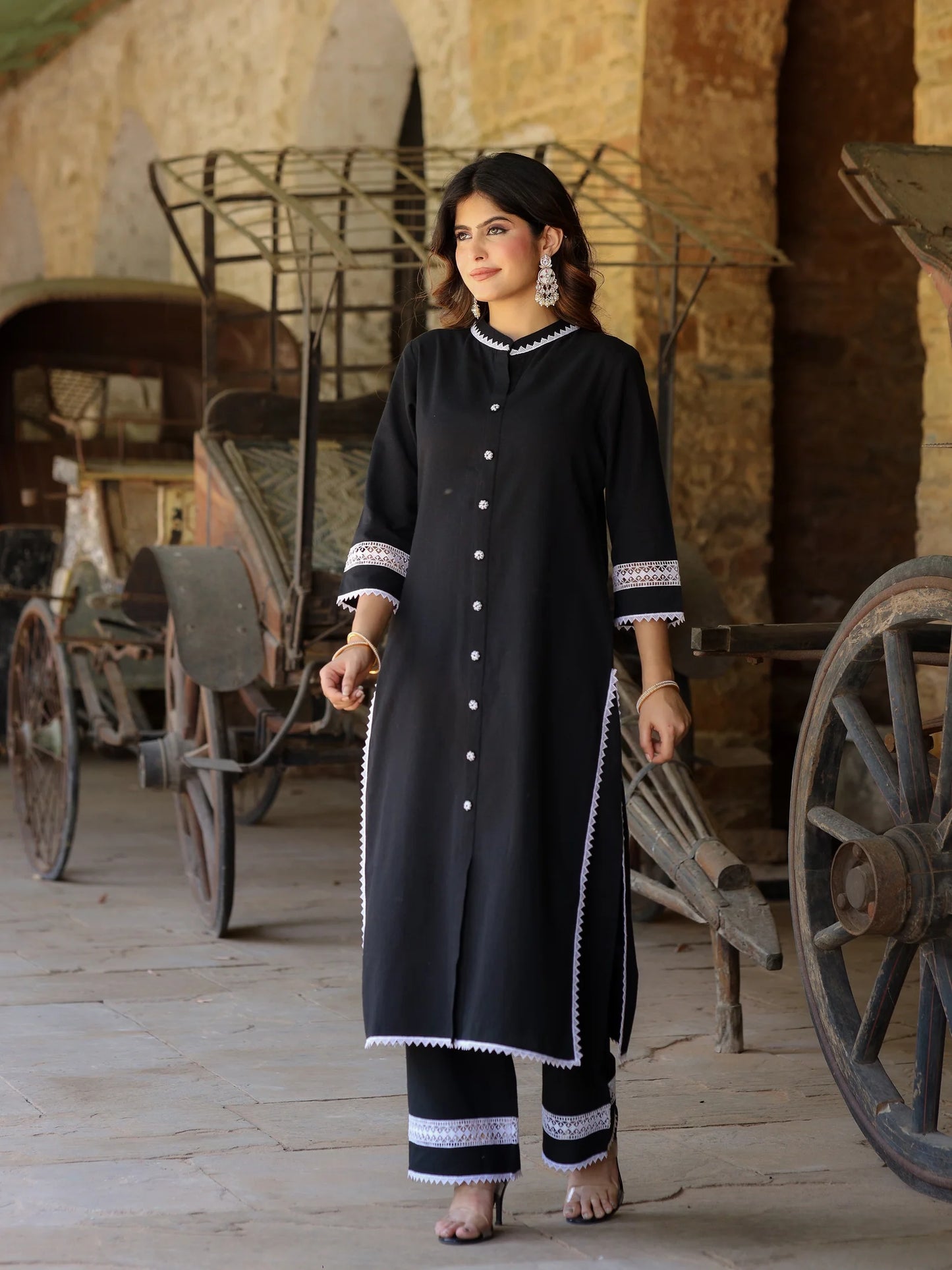 "Saumya" — Versatile Cotton Flex Kurta Set