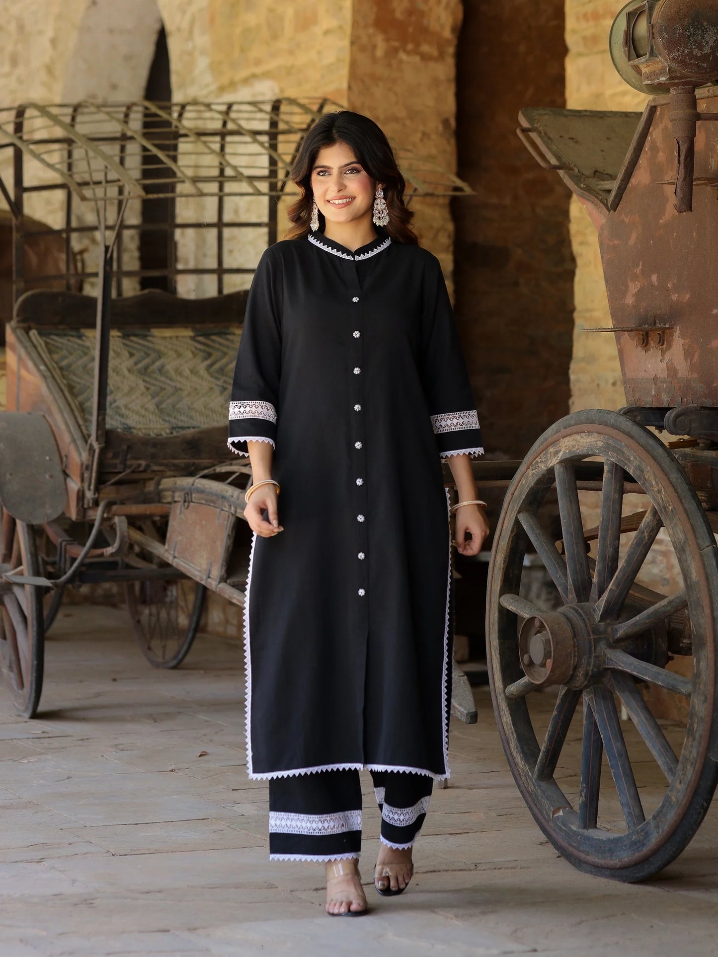 "Saumya" — Versatile Cotton Flex Kurta Set